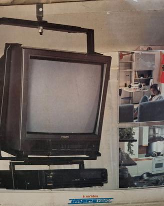 Supporto TV soffitto Vintage IMPREVIDEO Giraffa MT
