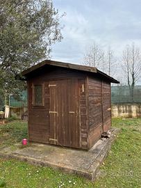 Casetta in legno da giardino 3x2 m