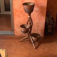 Portavasi bambù vintage