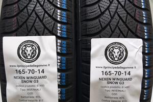 2 GOMME 165 70 14 NEXEN A61485