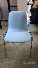 Sedia moderna celeste