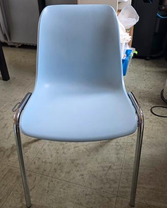 Sedia moderna celeste