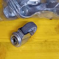 4 ruote per mobili o carrello, da 50mm con foro
