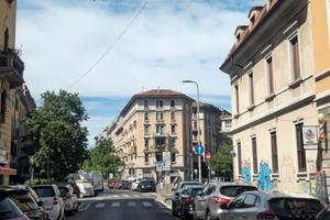 Bivani in via Borsieri
