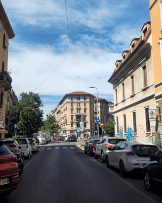 Bivani in via Borsieri