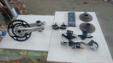 gruppo shimano deore xt m770 mtb vintage