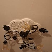 lampadario arte povera 