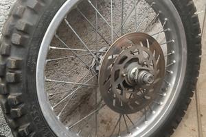 Yamaha DT 50 più ruote da cross