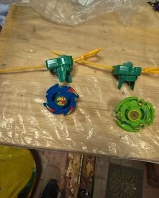 Beyblade Anni 2000 Dranzer S + Master Draciel