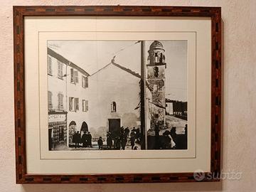 Quadro foto d'epoca Chiesa di San Venerio