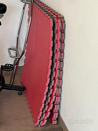 Tatami EVA Sidea 2 cm rosso/grigio