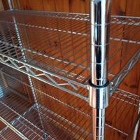 Scaffalatura componibile 4 Ripiani in metallo