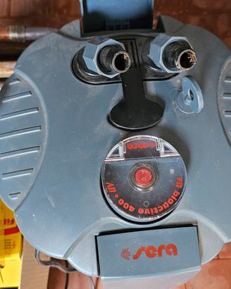 filtro esterno acquario sera 400 uv