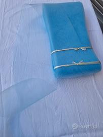 nastro crinolina azzurro 15cm x 50 metri