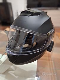 Casco moto modulare e interfono