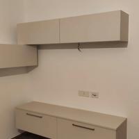 Parete attrezzata   L 180  x H 37 x W45cm