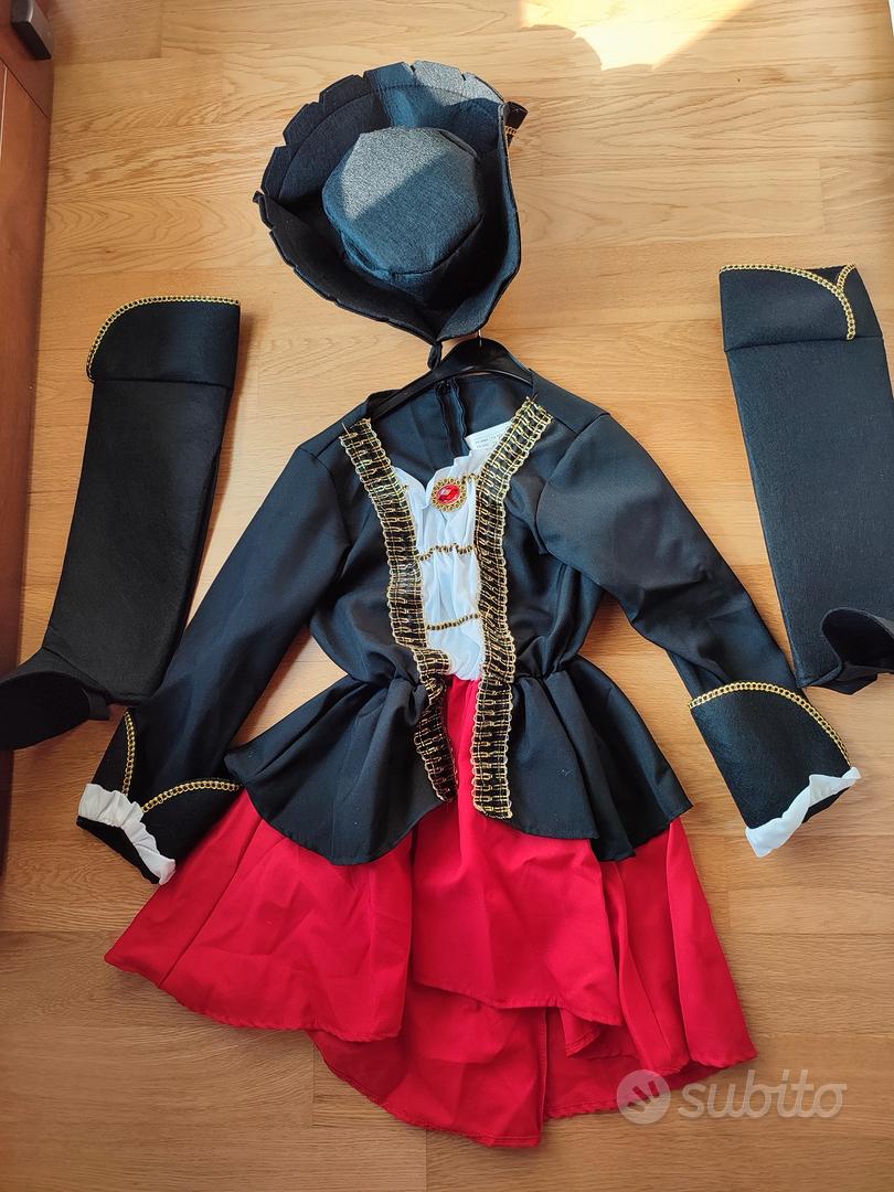 vestito costume bambina pirata 7-8 anni - Tutto per i bambini In vendita a  Udine