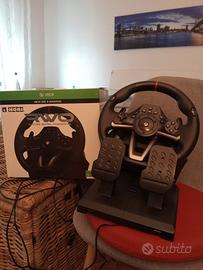 Volante + pedali per X box one