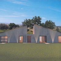 Offagna terreno edificabile con progetto approvato