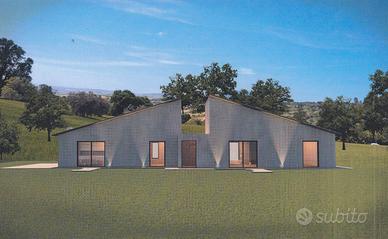 Offagna terreno edificabile con progetto approvato