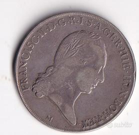 italia stati-1 tallero 1794m-francesco II-milano