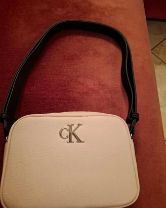 BORSA Calvin Klein rosa chiaro - Nuova