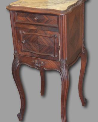 ANTICO COMODINO LUIGI XV IN LEGNO DI PALISSANDRO