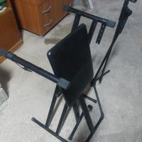 stand sgabello asta microfono