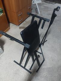 stand sgabello asta microfono