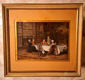 Raro e Unico dipinto firmato F.M. Bennett (1932) 