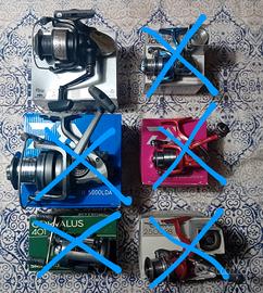 mulinelli shimano e daiwa 