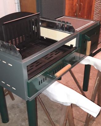 Barbecue a carbonella ,