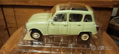 Modello Renault 4 scala 1:18 perfetto in blister
