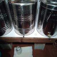 Contenitore Inox 50 lt per olio, vino