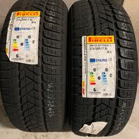 215 55 17 Pirelli invernali nuove due gomme