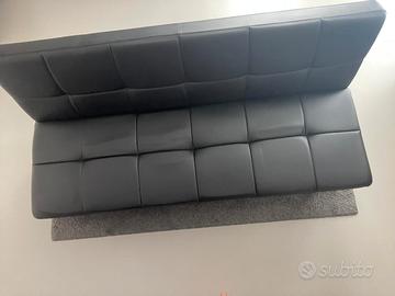 Divano letto  in pelle