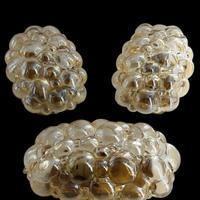 Raro tris di lampade  Bubble Helena Tynell