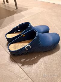 Scholl Clog evo n.45- zoccoli professionali blu