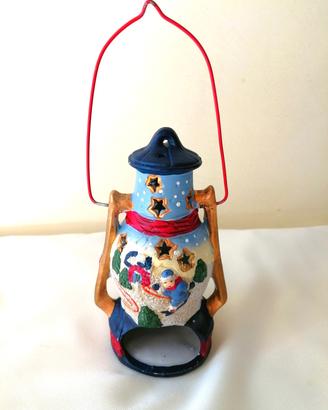 lanterna natalizia porta lumino oggettistica casa 