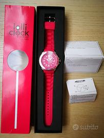Orologio Lolli Clock fucsia #idearegalo