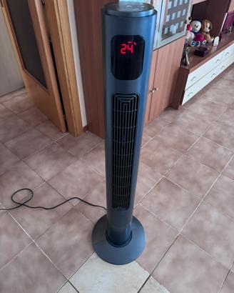 Ventilatore a torre con telecomando