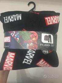 Pigiama Marvel in pile da adulto XL