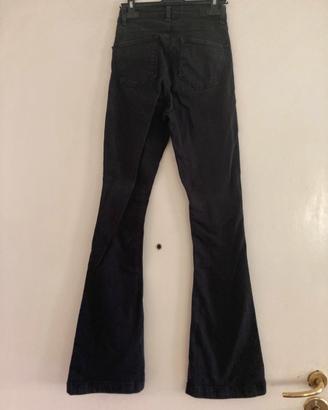 Subdued Jeans neri Soft Flare 38