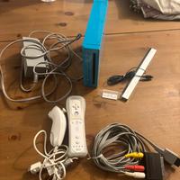 Nintendo wii azzurra completa