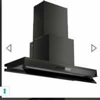 Cappa cucina silverline inside 3 nera cm 90