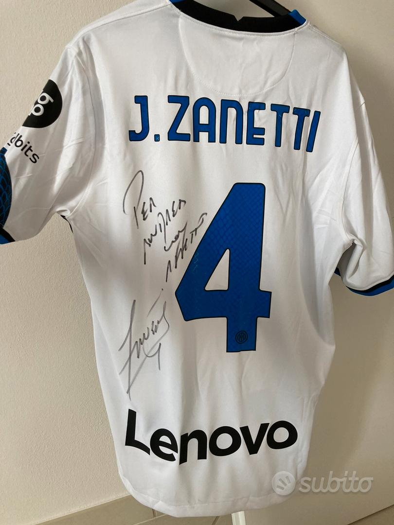 Maglia inter originale autografata Javier Zanetti - Sports In vendita a  Reggio Emilia