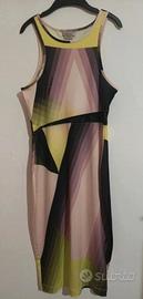 Abito lungo con fantasia Miss Sixty 