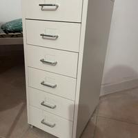 Cassettiera in Metallo ikea Kullen 5 cassetti