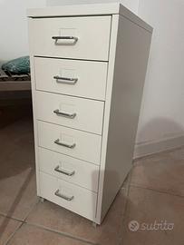 Cassettiera in Metallo ikea Kullen 5 cassetti