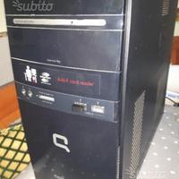 Computer fisso compaq con hd solid 250 giga